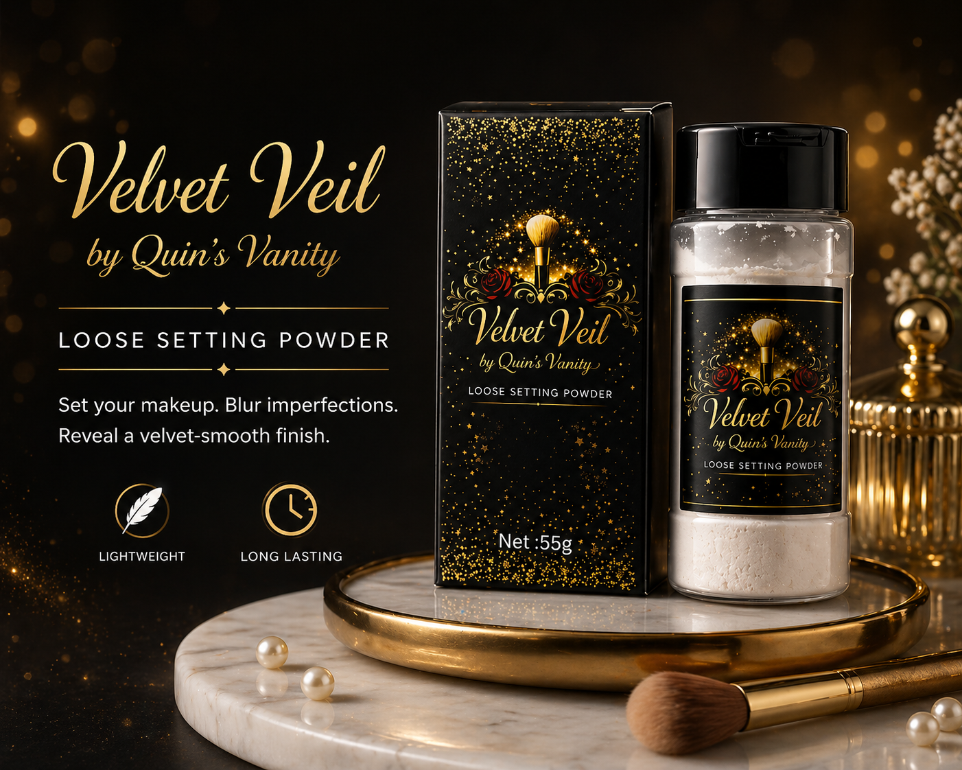 Velvet Veil Loose Setting Powder