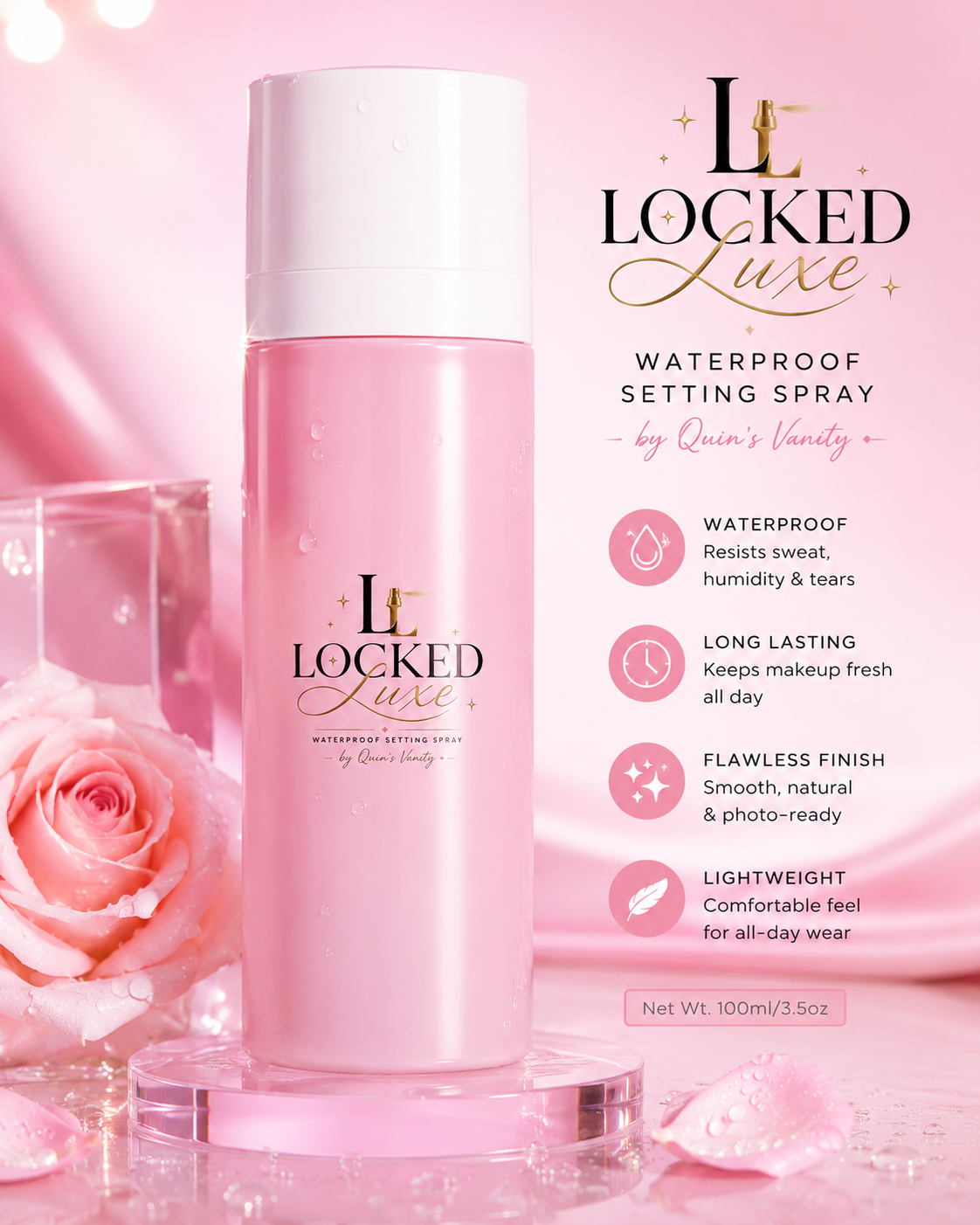 Locked Luxe Waterproof Setting Spray ✨