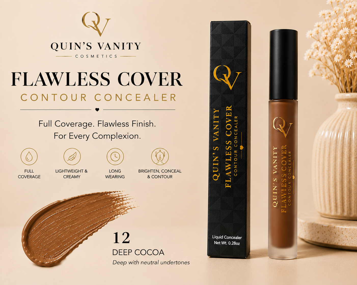Flawless Cover Contour Concealer