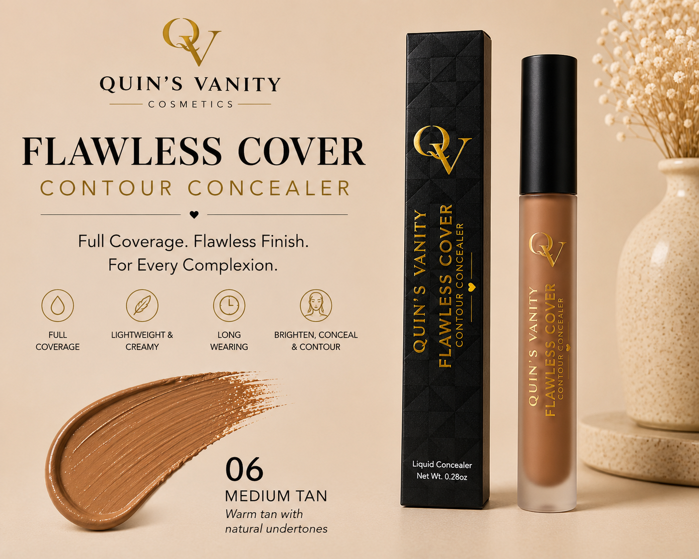 Flawless Cover Contour Concealer